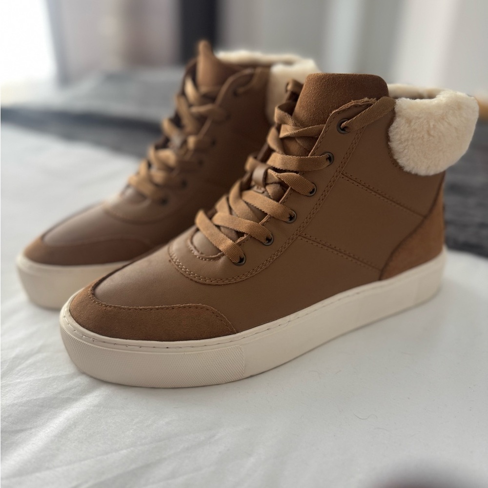 UGG Women's Brown High-Top Sneakers